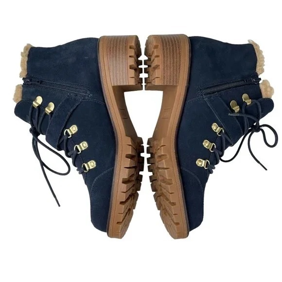 Sporto Katie Boots - Navy - Picture 4 of 6